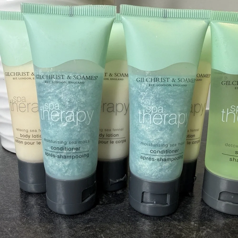 Gilchrist & Soames Spa Therapy Sea Fennel Lotion Shampoo Conditioner Lot Of 8